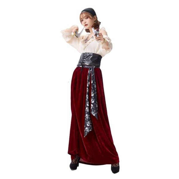 Costume di Halloween Costume da donna Designer Costume cosplay Costume da gioco cosplay per adulti Parco giochi di Halloween Gioca costume da pirata femminile