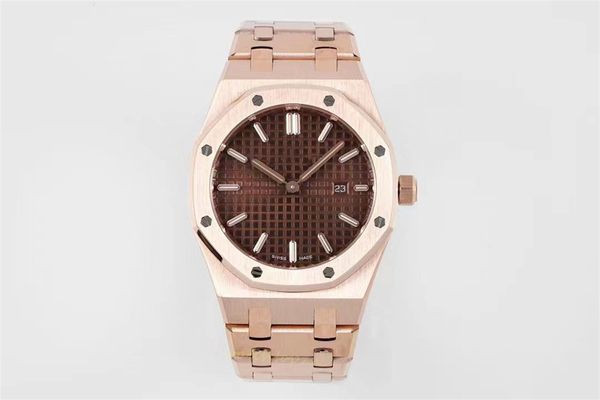 ZF Relógio Feminino Swiss ETA Movimento de Quartzo Diâmetro 33mm CNC Polido Relógio Masculino Relógios de Designer