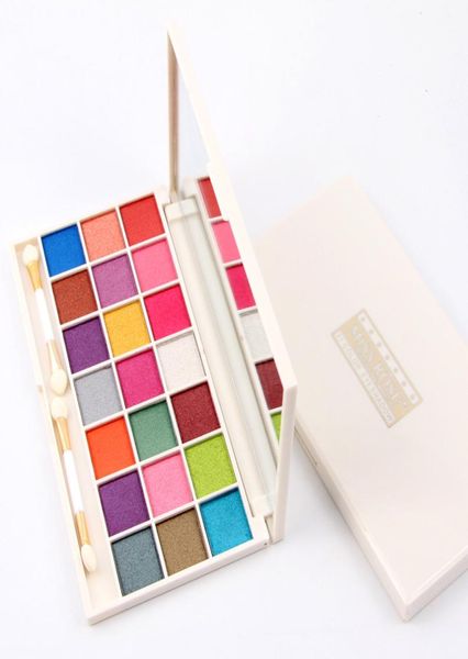 MISS ROSE Paleta de sombras coloridas de 21 cores, paleta de sombras multicoloridas brilhantes ou foscas, maquiagem profissional para olhos 8285307