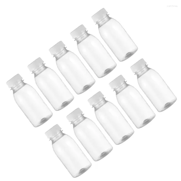 Бутылки для воды 20 шт. герметичные дорожные контейнеры Бутылка для молока Прозрачный чай для питья ребенка