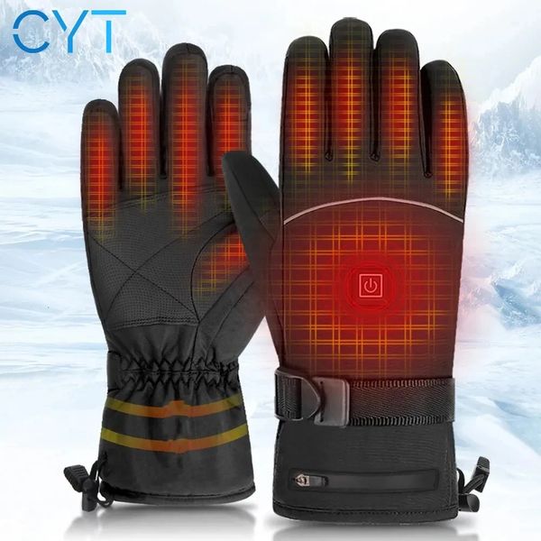 Luvas esportivas CYT Luvas de motocicleta impermeáveis Luvas de haste cruzada de motocicleta Touch Screen Quente Luvas de equitação de motocicleta Venda quente no inverno 231023