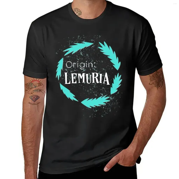 Herren Polos Origins Lemuria T-Shirt T-Shirts Mann Ästhetische Kleidung Herren T-Shirts Lässig Stilvoll