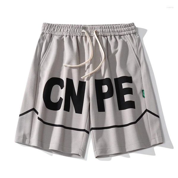 Shorts masculinos 2023 verão moda casual homens esporte ao ar livre basquete calças curtas de fitness respirável calças soltas