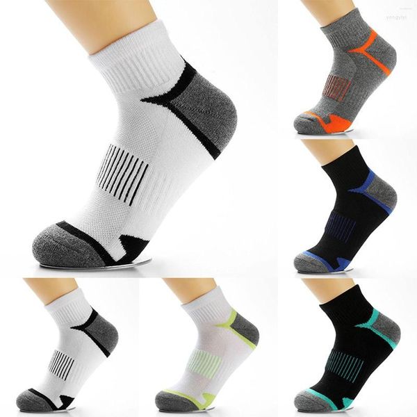 Chaussettes de sport pour hommes, colorées, respirantes, personnalisées, absorbant la transpiration, bas de serviette, tenue de fidélité en plein air pour femmes, noël élégant