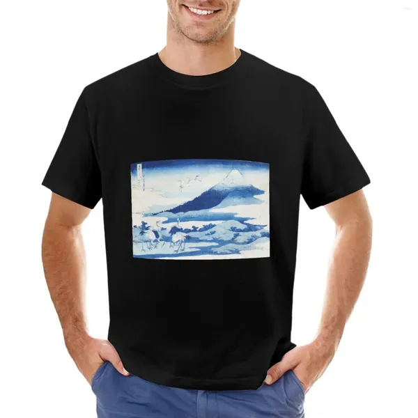 Herren Polos Hokusai Poster | Druck von Kunstplakaten, Wanddekoration, Ausstellungs-T-Shirt