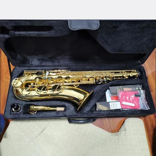 New golden 875 B-tune sassofono tenore professionale doppia costola abalone chiave tono di livello professionale sax tenore strumento jazz 01