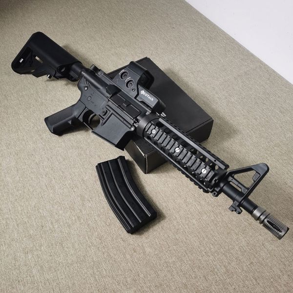 M4A4 Water Gel Blaster Электрический пейнтбольный пистолет Игрушечный автоматический гелевый шариковый пистолет Пневматическая пусковая винтовка Снайперская винтовка для взрослых CS Стрельба высшая версия.