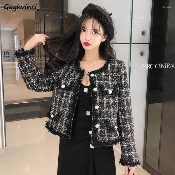 Jaquetas femininas básicas mulheres concurso design outono temperamento elegante elegante retro colheita estilo coreano roupas femininas harajuku chique est