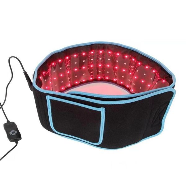 Schlankheitsgürtel Est Body 660 Nm 850 Nm Schmerzlinderung Fettabbau Infrarot-Rot-LED-Lichttherapiegeräte Große Pads Tragbare Wraps Drop Delive Dhens