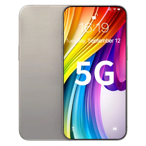 Face ID i15 Pro Max 5G Smartphone 4G 5G LTE Octa Core 256GB 512GB 1TB Android OS 6,7 Zoll All-Screen Wireless Charging GPS 13MP Kamera Smartphone