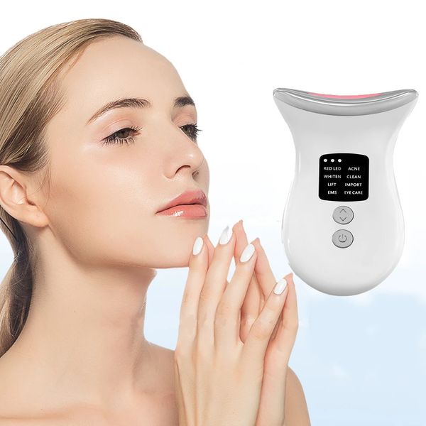 Ferramentas de limpeza Acessórios Sonic IPL Micro Current Vibration Firming Lifting Essence Importar Lighten Neck Lines Rugas Massagem Desbloquear Meridianos 231020