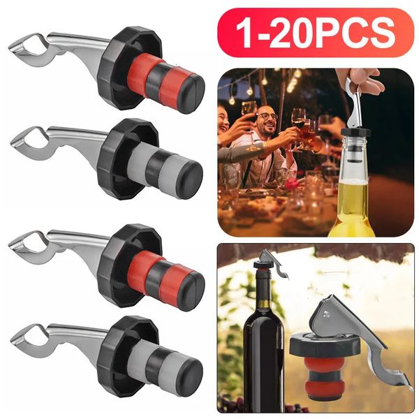 Bar Ferramentas 120 Pcs Imprensa Rolha de Vinho Vácuo Selado Plug Garrafa Saver Caps Barware Cozinha 231023