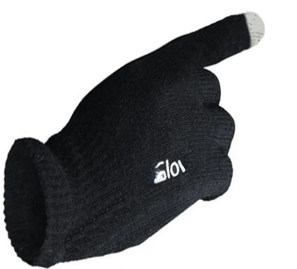 Модные унисекс iGloves, красочные перчатки с прикосновением к мобильному телефону, мужские и женские зимние варежки, черные теплые перчатки для смартфона, простые
