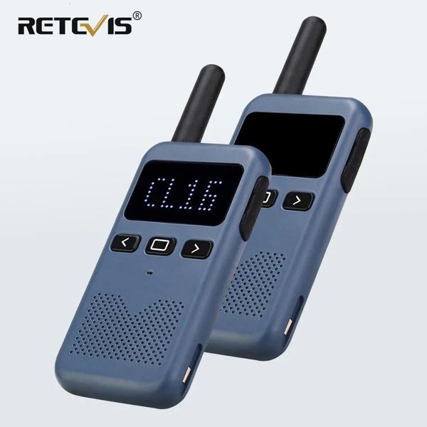 Walkie Talkie Walkie Talkie Mini Retevis USB Tipo C Telefone RB619 PMR 446 Rádio Walkie-Talkies 2 peças Rádio bidirecional Rádio portátil PTT el 231023