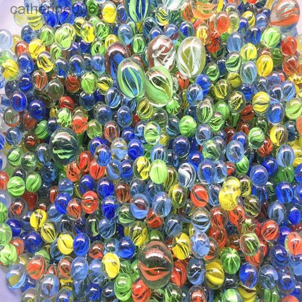 Outros brinquedos de vidro colorido novo e de alta qualidade tamanho grande 25mm /14mm mármores de vidro grânulos de vidro brinquedos infantisl231024