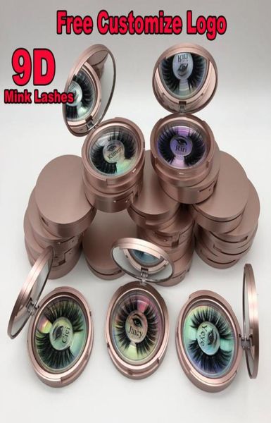 3D Mink Wimpers Individuele wimperextensies 3D Mink Wimpers Privélogo Aangepaste wimperverpakking Valse Mink Eye Lash Pack1687669