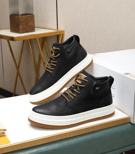 Männer Stiefeletten Aus Echtem Leder Klassische Flache Schuhe Street Style High-top Mode Turnschuhe Männliche Marke Martin Stiefel Schuhe größe 38-44