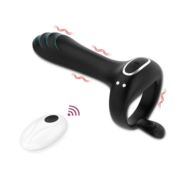 Paar Vibrator Samen Lock Ring Sex Spielzeug Für Frauen Vagina Stimulator Penis Cock Ring Männer Verzögerung Ejakulation Cockring Masturbator