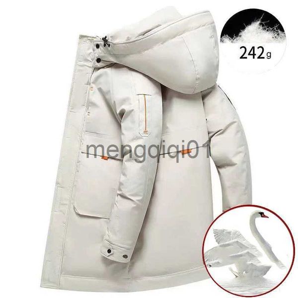 Jaquetas Masculinas Masculinas Para Baixo Parkas Aquecidas Loja White Duck Down Workwear Ao Ar Livre Casacos Masculinos Original Jaqueta de Intensificação de Alta Qualidade Reino Unido J231107