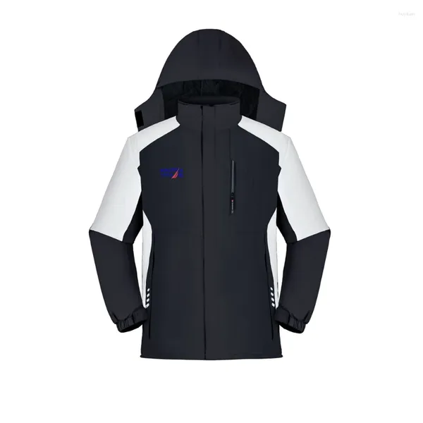 Männer Jacken 2023 Mode Gedruckt Und Frauen Plüsch Ladung Mantel Outdoor Bergsteigen Anzug Wasserdicht Winddicht Trendy