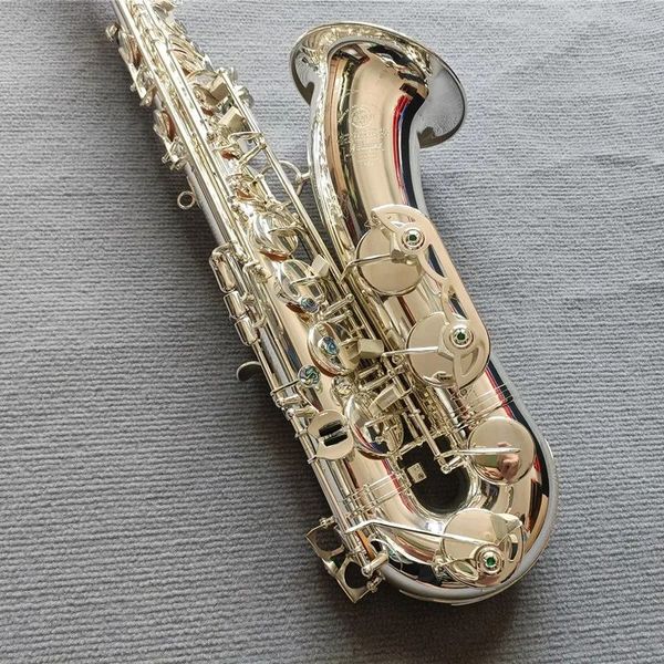 Marca de alta qualidade tenor saxofone Mark Vi Coffee Copper Copper B-flat Tenor Sax Mark VI bocal retro 01