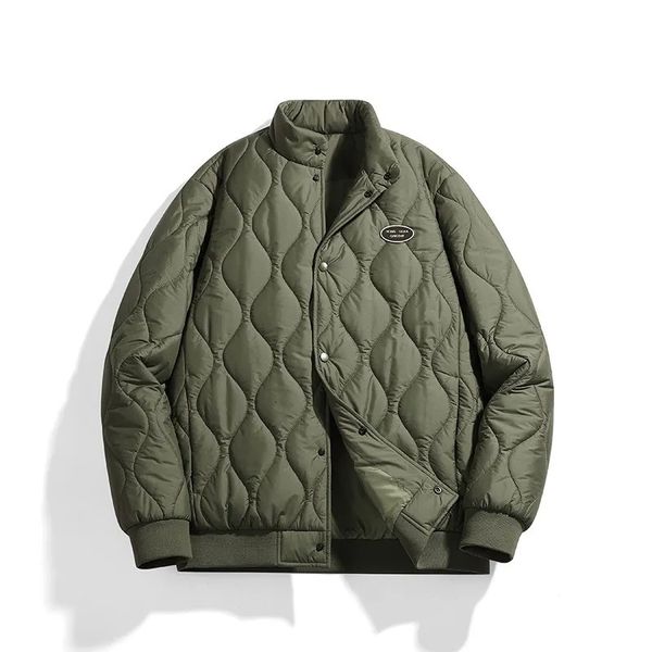 Herren Daunenparkas Parka Herrenjacke japanische Marke lose verdickte Pufferjacken Mann lässig warme Winter Baumwolle gepolsterte Herrenbekleidung 231023