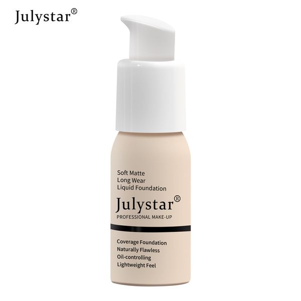 Julystar Hot Selling Cover Spot Face Oil Control Moisturizing Concealer Langlebige wasserdichte, schweißbeständige Make-up-freie Flüssiggrundierung im Großhandel