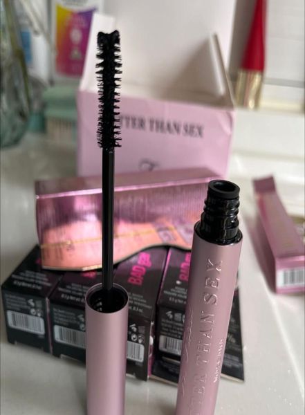 Drop Neueste Pink Better Than SEX Mascara Black Full Size 8 ml 027 oz Mascara Thick Waterproof1313982