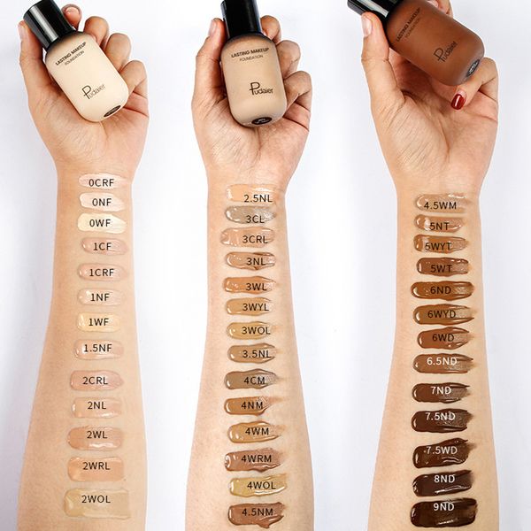 Wasserdichte Neue Kleine Flasche Flüssige Foundation Creme Für Gesicht Concealer Matte Weibliche Make-Up Basis Langlebige Gesichts Kosmetik