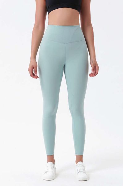 Yoga Outfit Calças Femininas Leggings Yoga Calças Designer Skinny Lycra Capris Hight Cintura Leve Calça Legging Plana para Mulheres Jeans Ginásio Designers Roupas Carga