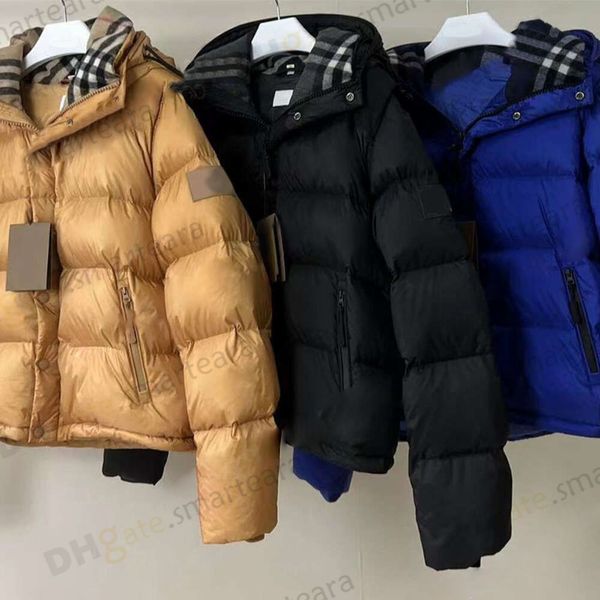 Piumino da uomo di design invernale nuova giacca da pane da donna gilet staccabile nuovo marchio di lusso caldo impermeabile addensato caldo antivento abbigliamento da esterno