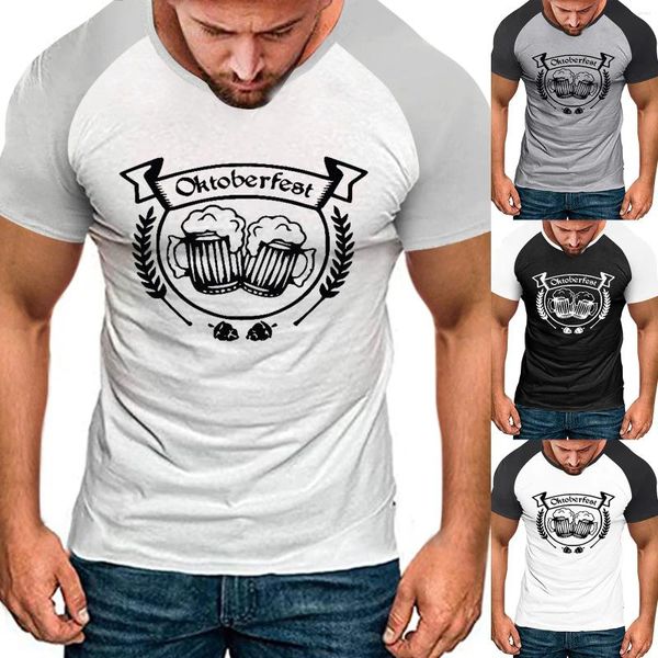 Herren-T-Shirts, vollärmeliges Hemd, Herren-Sommermode, lässig, 3D-Digitaldruck auf der Rückseite, Unterwäsche, Slips, Herren-Unterwäsche, V-Ausschnitt