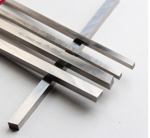 5 Stück HSS 3 mm x 3 mm x 200 mm quadratischer Drehmeißel-Werkzeug-Bit, langweiliger Drehmeißelstab, Fliegenschneider, HRC604769384