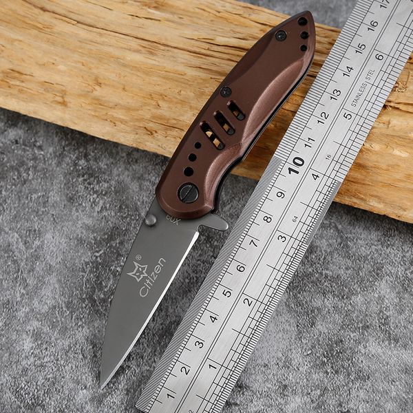 Coltello pieghevole piccolo Coltello tascabile da campeggio ATTREZZO EDC esterno Coltelli da caccia in acciaio inossidabile Taglierina affilata Multi usi spedizione gratuita da DHL