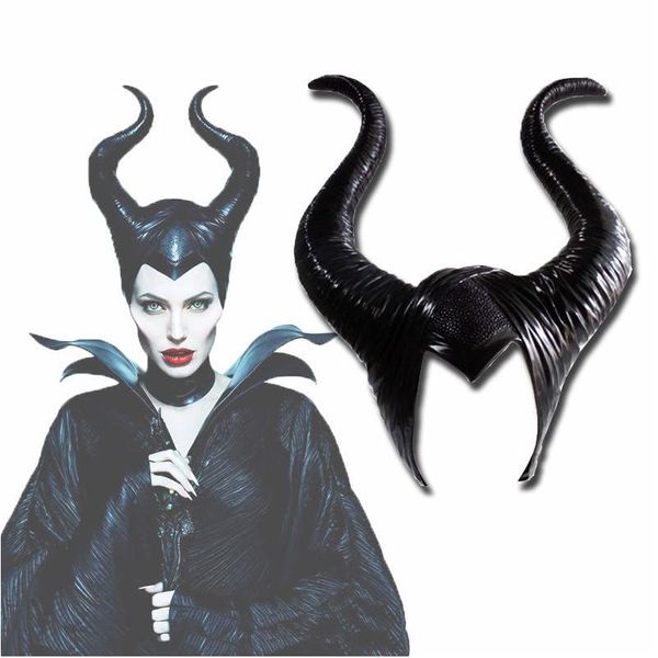 Decorazione del partito Slee Curse Bl Corno Copricapo Maschera malefica Cosplay Circostante Puntelli di Halloween Consegna a domicilio Giardino festivo S Dhjpt