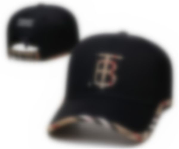 Designer Casquette Caps Mode Männer Frauen Baseball Kappe Baumwolle Sonnenhut Hohe Qualität Hip Hop Klassische Luxus Burberr Hüte C-7