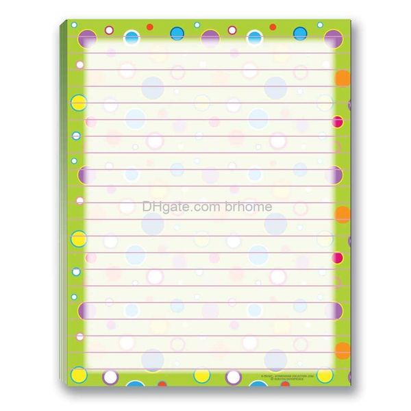 Notizblöcke mit lustigen Mustern, hergestellt in den USA, 4 verschiedene Notizblöcke, Shop-Liste, Lehrer, Heimbüro, kleines Geschenk, Drop-Lieferung Amdjk