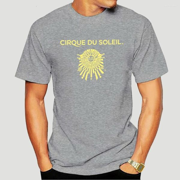 Camisetas masculinas Cirque Du Soleil Equipe de produção Artista Camiseta Sz Mens L-0780A