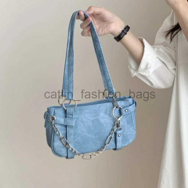 Sacos de ombro sacos grande capacidade denim azul alma feminina saco legal meninas roupa interior saco design bolsa feminina catlin_fashion_bags