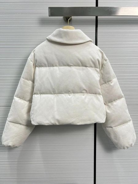 Trench da donna 2023 Moda colore puro velluto Bubble piumini capispalla invernale streetwear giacca imbottita di alta qualità