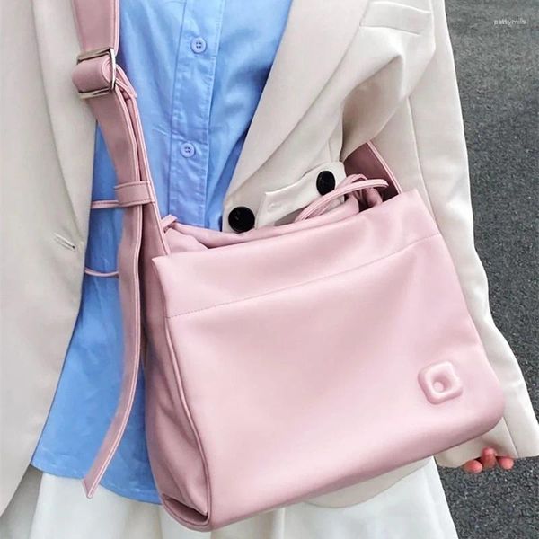 Вечерние сумки из мягкой искусственной кожи на плечо, женская мода через плечо, черный/белый/розовый цвет, сумки большой вместимости, женская сумка-тоут