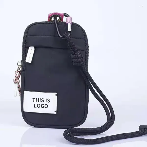 Omuz çantaları moda markası kadınlar cep telefonu çantası naylon su geçirmez küçük crossbody cüzdan yüksek kaliteli bayanlar