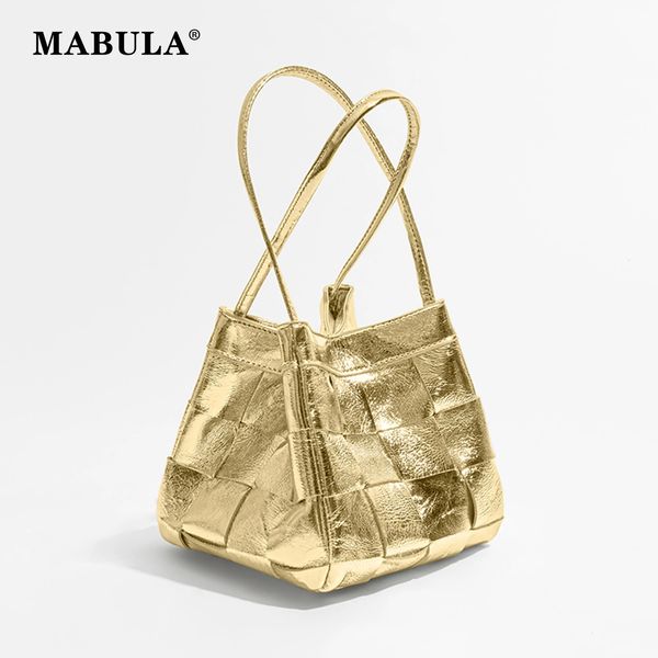 Вечерние сумки MABULA Дизайнерская женская сумка-тоут из натуральной коровьей кожи Элегантная серебряная роскошная сумка Брендовая женская сумка через плечо 231024