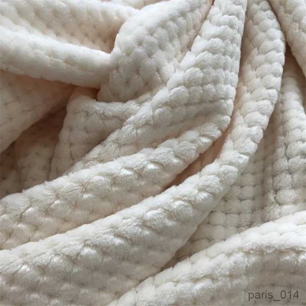 Cobertores Têxteis para casa Cobertor de microfibra polar cobrir a cama 200x230cm Grande grosso velo sofá cobertor rosa pequeno cobertor para crianças R231024