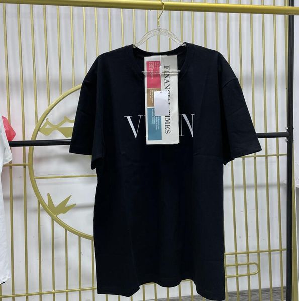 Дизайнерские мужские футболки Дизайнерские футболки с принтом и черным стилем Футболка-поло Мужчины Женщины Футболки с короткими рукавами S-4XL
