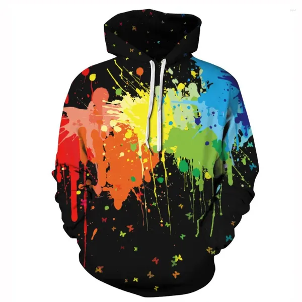 Hoodies femininos casuais harajuku um graffiti 3d impressão digital outono feminino manga longa roupas sudadera mujer moletom