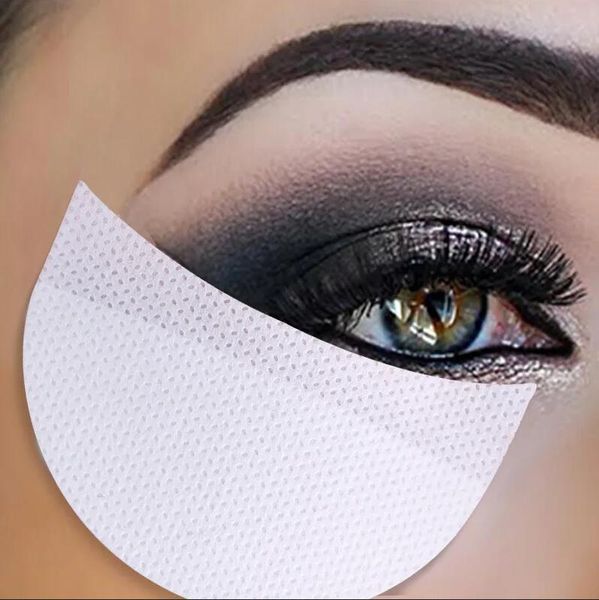 20/50 stücke Augen Make-Up Schablonen Einweg Lidschatten Aufkleber Eyeliner Schild Gepfropfte Wimpern Isolieren Wimpern Entfernung Patches