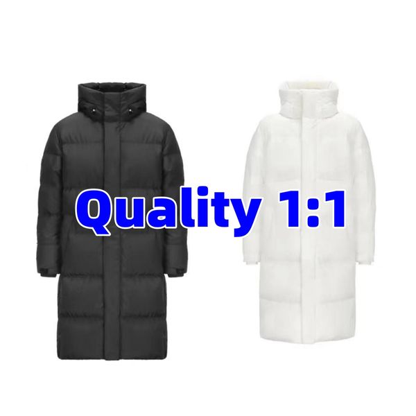 Chegam novas jaquetas longas bordadas da moda para o New York Yankees NY jaqueta puffer em tamanhos preto e branco de XS a XXL