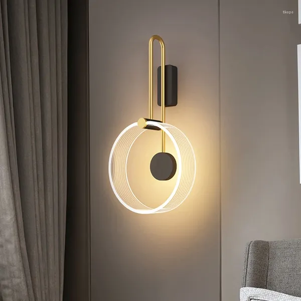 Wandleuchte Moderne Led Schlafzimmer Kunst Esszimmer Nordic Baby Zimmer Neuheit Lampen Mädchen Innenapplikationen Murale Wohnzimmer Dekoration