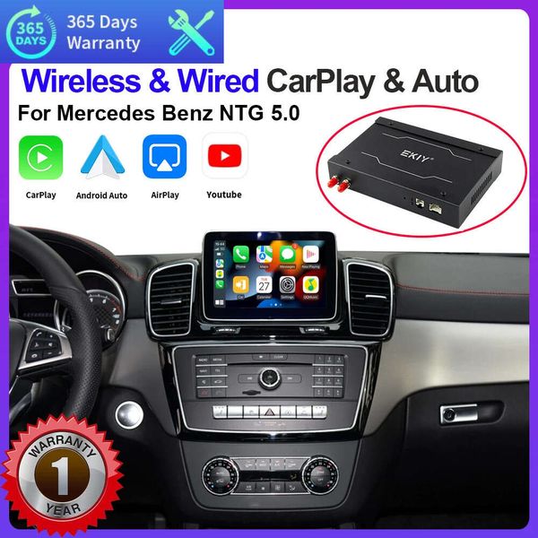 New Car Wireless Carplay per Mercedes Benz Classe GLE 2015-2019 con interfaccia Android Auto Mirror Link Car Play Funzioni Airplay
